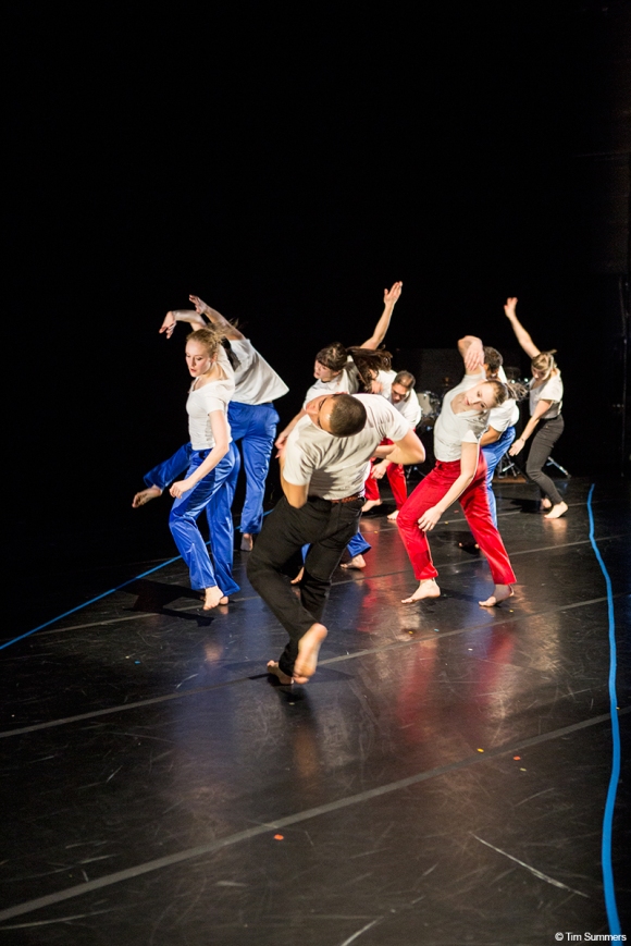 Jennifer Salk's "Beats Me," UW Dance Faculty Concert, 2014. photo: Tim Summers